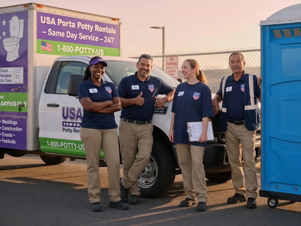 Porta Potty Rental company in Rutherford, NJ